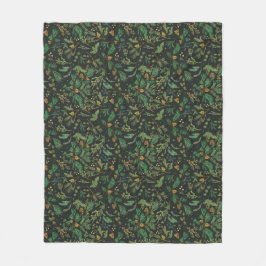 Velo Pino de Juniper de inverno no cobertor de fundo pr