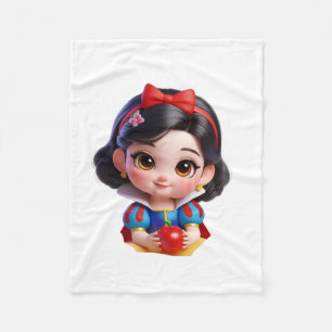 Velo Princesa Chibi Com Cobertor de Maçã