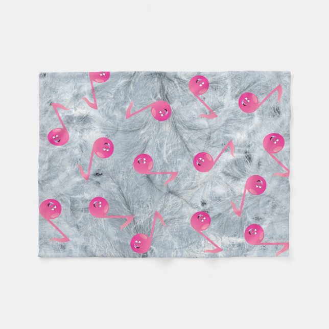 Velo Sinal de música cobertor de bebês (Frente (Horizontal))