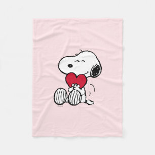 Velo Snoopy Pequeno Cobertor de Fleece para Bebê Quer