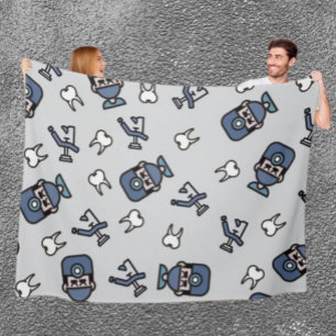 Velo Sorrisos por Todos – Cobertor de Fleece de Dentist