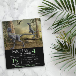 Velociraptor Raptor Dinossaur Aniversário