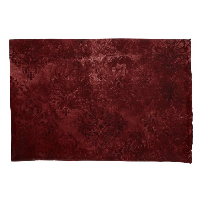 Velvety Henna Damask | Grunge vermelhos (Frente)