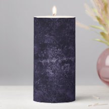 Velvety Midnight Damask | Indigo Purple Grunge
