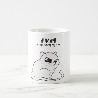 Vem a colher minha caneca de café do gatinho do