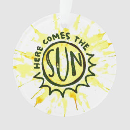 Vem aqui o ornamento de Sun