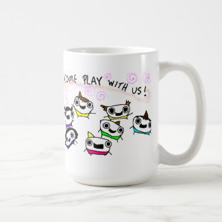 "Vem o jogo connosco" caneca