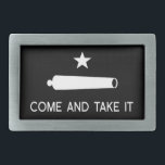 Vem tomar-lhe o ~ Texas da bandeira<br><div class="desc">Vem tomar-lhe a bandeira em preto e branco da batalha da revolução de Texas de Gonzales 1835 e da divisa para o controlo de armas através dos Estados Unidos da América aka os EUA</div>