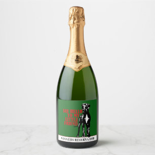 Vencedor de Vinho Grande Danês Engraçado