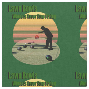 Vencedores do Lawn Bowls, Tecido