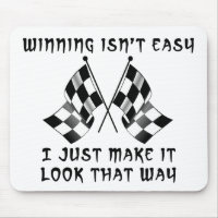 Vencer Não É Fácil - Dirt Bike Motocross Mousepad