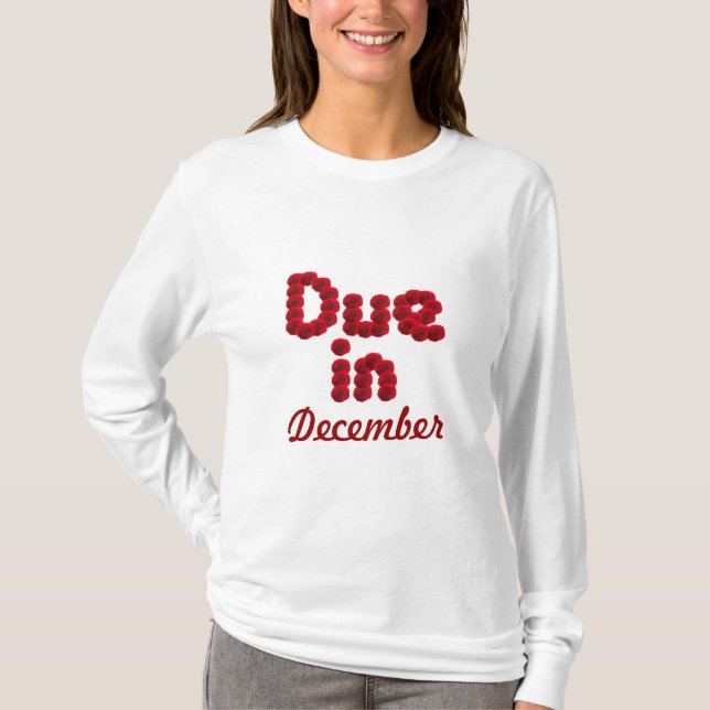 Vencido em dezembro de Camisa Longa com Alga Altur (Frente)