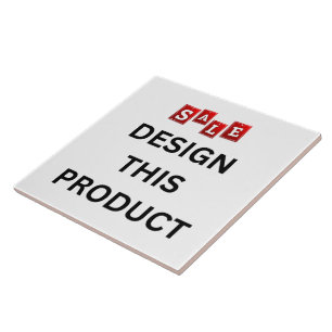 VENDA! Azulejo cerâmico - Grande (6" X 6" - Person