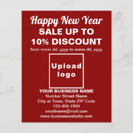 Venda de Ano Novo de Negócios no Red Flyer