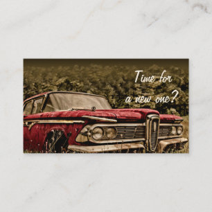 Vendas de carro - Conecte-se ao Cartão de visita 