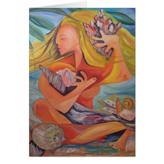 Vende Seashells - cartão (Frente)