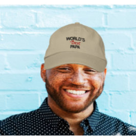 Vendedor de topo! O melhor boné bordado de papa do