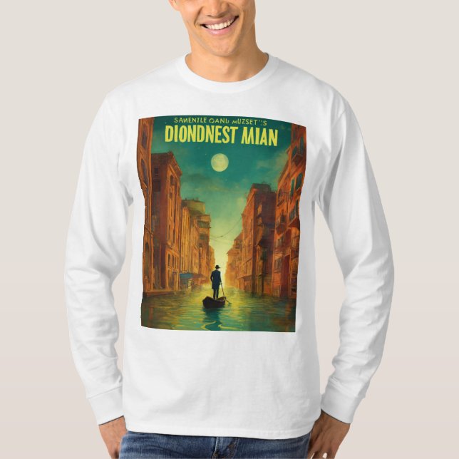 Venetian Romance Gondola T-Shirt (Frente)