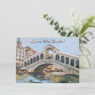 Venetian Salve O Cartão De Data