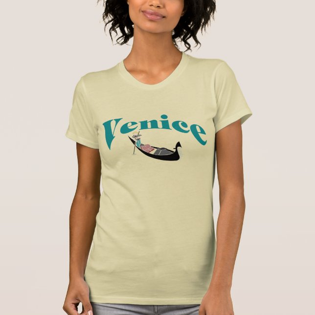 Veneza adiciona texto T-Shirt (Frente)