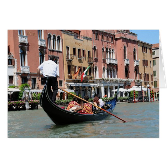 Veneza, Cartão Itália (Frente Horizontal)