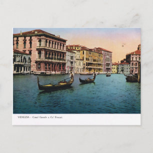 Veneza, Cartão postal de Vintage de Réplica 1910