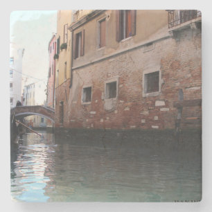 Veneza e seus canais - porta-copos fotográfico