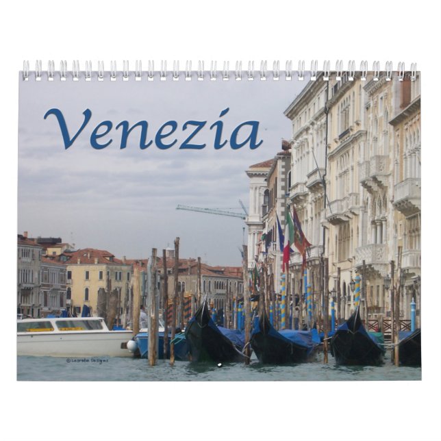 Veneza Itália Calendário (Capa)