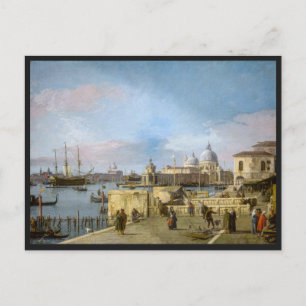Veneza, Itália Canaletto Cartão Postal