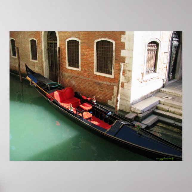 Veneza, Itália, fotografia poster (Frente)