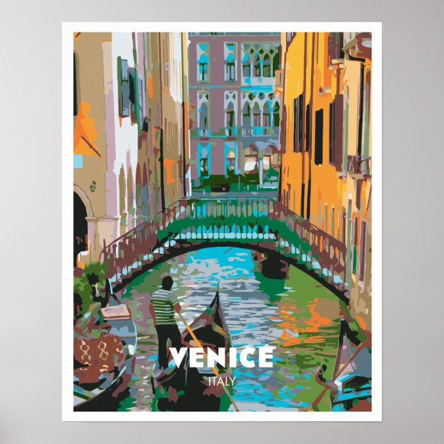 Veneza Itália Poster (Frente)
