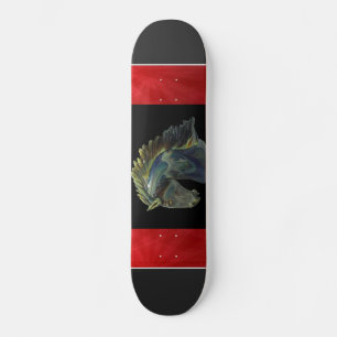 Venezia Murano Glass Horse Skateboard