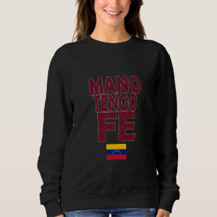 Venezuela Mano tengo Fe Vinotinto Camisa para Mulh