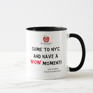 Venha a NYC e tenha um momento do wow! Caneca