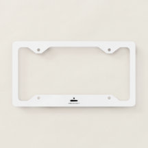 Venha E Pegue A Licença De Placa De Frame