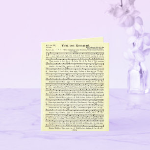 "Venha, Venha, Emmanuel" Cartão de Saudação Avança