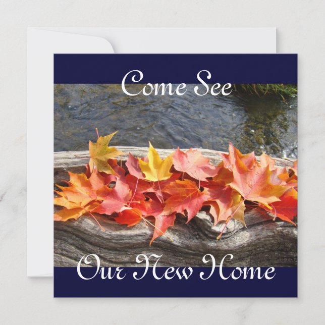 Venha Ver Nosso Novo Convite Para Casa Aberta (Frente)