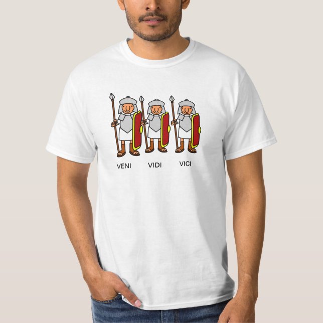 Veni, Vidi, Vici t-shirt (Frente)