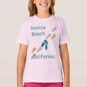 Venice Beach Chinelos t-shirt feminina