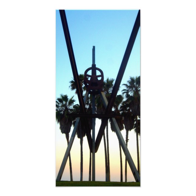Venice Beach Sky California Foto Impressão (Frente)