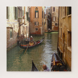Venice Gondolas "20 x 20" Quebra-cabeça de Jigsen