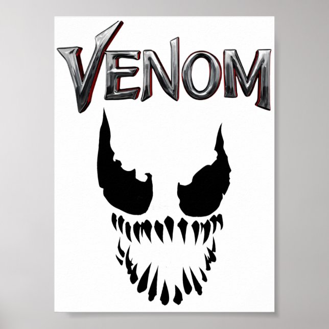 Venom Face Poster (Frente)