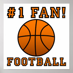 Ventilador de futebol não é um sinal de Poster