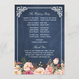 Ventilador do Programa de Casamento de Chalkboard 