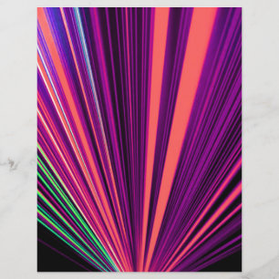Ventilador multicolorido das luzes laser cor-de-ro