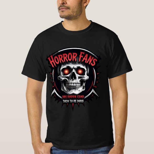 Ventiladores horrorosos T-shirt (Frente)