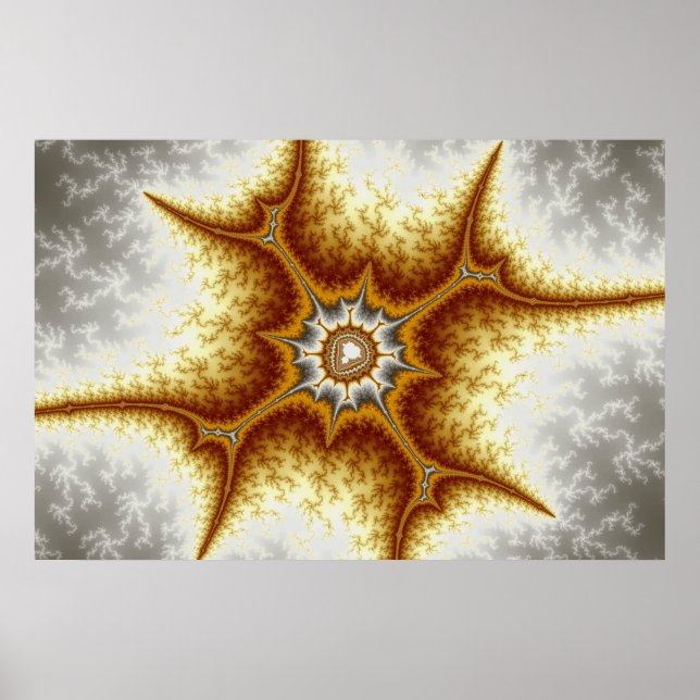 Ventura 136 - Fractal Poster (Frente)