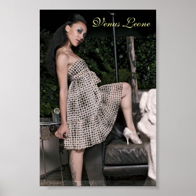 VENUS LEONE POSTER (Frente)