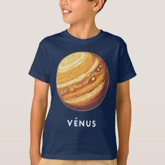 Vénus / Vênus - Planeta Clássico T-Shirt