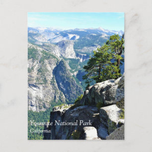 Ver a partir do Glacier Point, Yosemite, CA Cartão